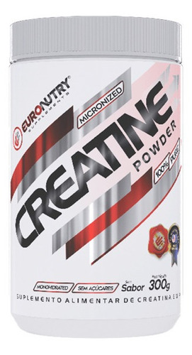 Creatine Powder 300g Creatina Euronutry