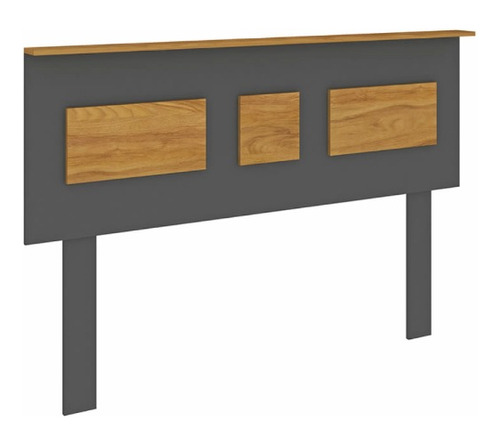 Resplado De Sommier 2 Plazas - Linea Wood