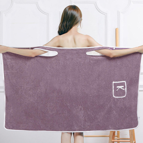 Toalla De Baño Para Mujer, Toalla Envolvente De Ducha De