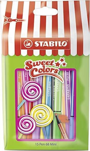  Pen 68 Colores Mini Dulces Rotuladores - Varios Colores, Pa