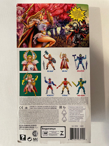 She-ra Motu Origins Wave 3 Card Unpunched Multilenguaje 2020 (Usado)