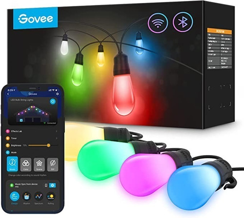 Govee Glide Rgbic  Luces Inteligentes 30 Bombillos 