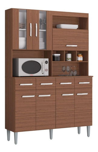 Alacena Mueble Multifuncional Cocina Melissa 7 Puertas 4 Caj