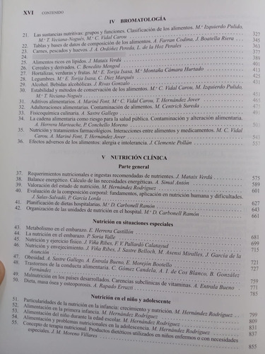 Tratado De Nutrición. Manuel Hernández Rodríguez. Usado (Usado)