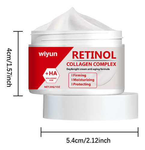 Creme Hidratante Retinol Reduz Rugas E Apertador De Rugas Li