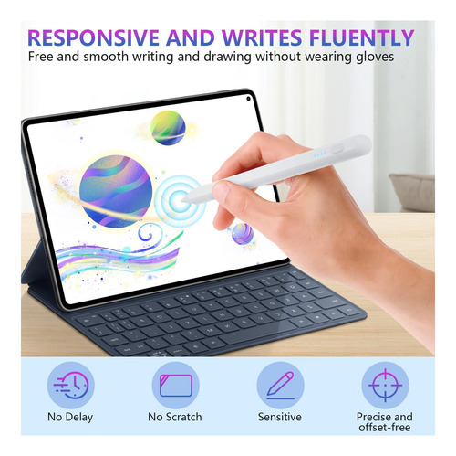 Pen Con Lápiz Óptico Para iPad 10th Generation, 2x Lápiz De