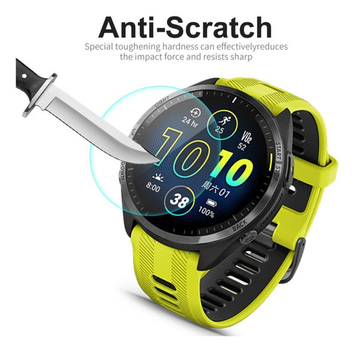 1 Protector De Cristal Enkay Para Garmin Forerunner 965