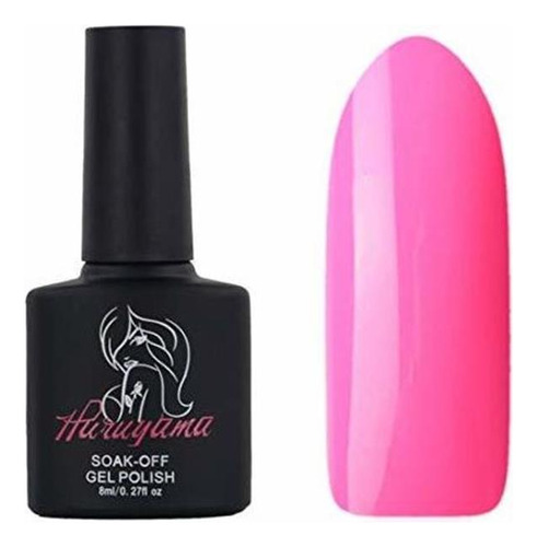 Esmalte De Uñas - Haruyama Hot Pink Gel Nail Polish 254 