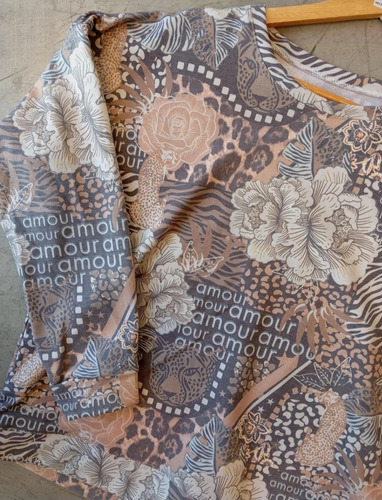 Buzo Rustico Mujer Amplio Moda Calidad Print Hermosos