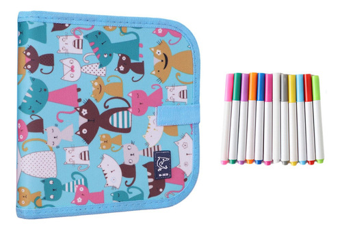 Set De Libros Borrables Con Forma De Doodle, Libro De Dibujo