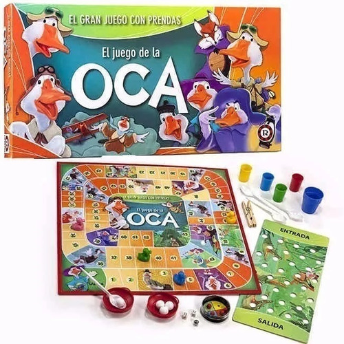 El Juego De La Oca Con Prendas Juego De Mesa Original Ruibal