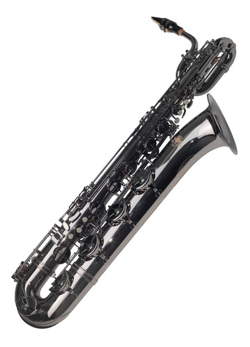 Saxofón Profesional Barítono Cora King Ckbs790b Dark Niquel