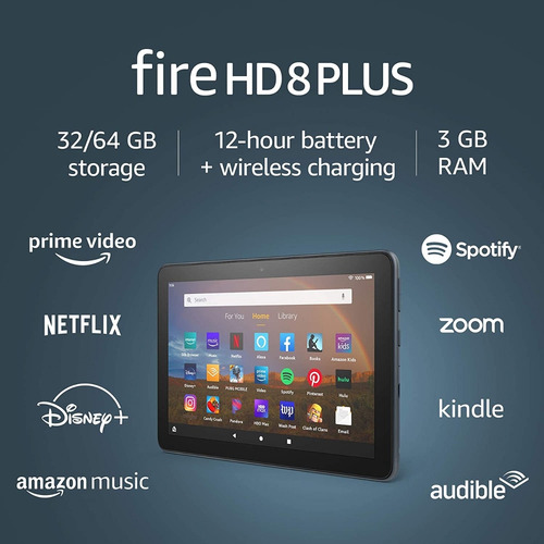 Amazon Fire Hd 8  Plus, 32 Gb De Almacenamiento 