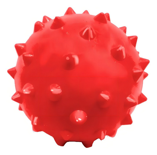 Bola Furacão Pet Dogão Com Cravo Vermelho 80 Mm