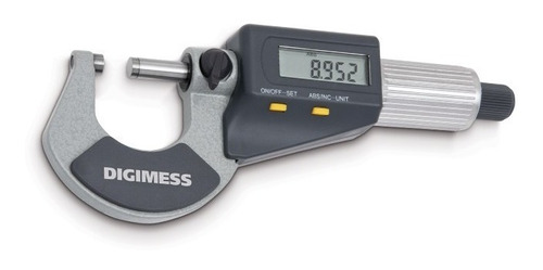 Micrometro Externo Digital 0-25mm (protecao Ip40) Digimess