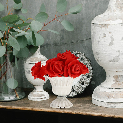 Jarrón Decorativo Vintage, Mesa De Comedor, Flores, Contened