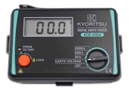 Telurometro Digital Kyoritsu Japones 2000 Ohms Mod. 4105ah