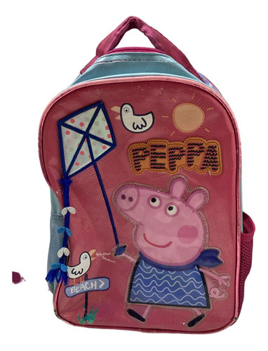 Mochila Espalda Peppa Pig Nena Escolar 