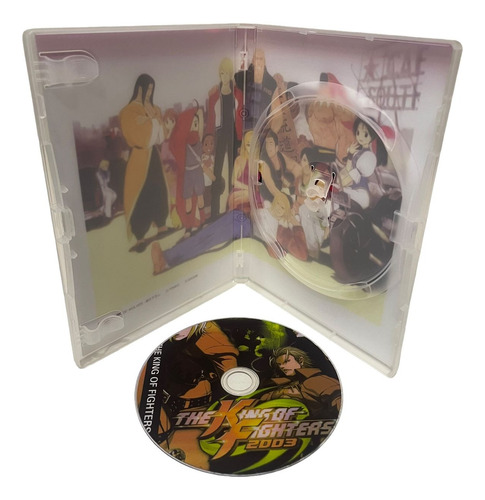 The King Of Fighters 2003 Play 2 Com Capa E Pôster Ps2