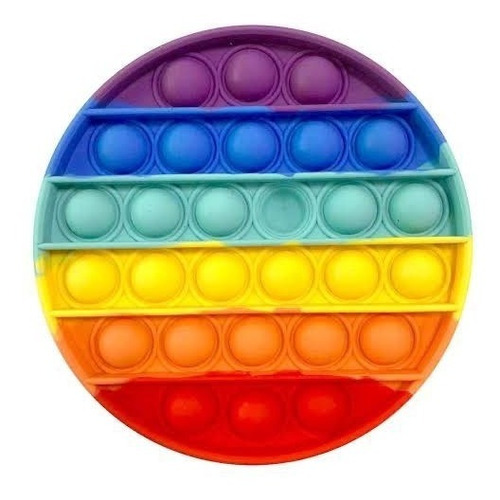 Imagem 4 de 8 de Pop It Fidget Brinquedo Anti Stress Sensorial Toy Bubble Top