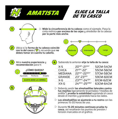 Hax Helmets Casco Abatible Dot + Ece Modelo Amatista Jaguar
