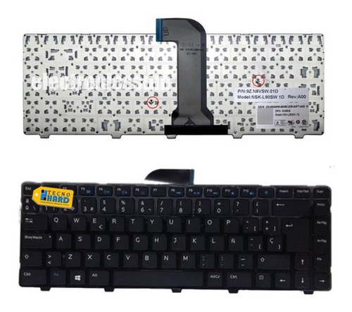 Teclado Laptop Dell Inspiron 14 3421 14r 5421 Vostro 2421 