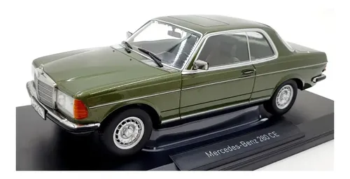 Miniatura Mercedes Benz 280 Ce W123 1980 Verde Norev 1/18