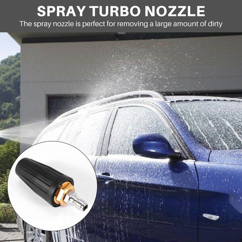 Boquilla Turbo De Pulverización Giratoria Universal Para Lav