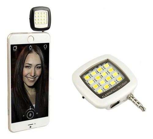 Mini Flash Led Portatil De Relleno Luz Selfie Para Celular