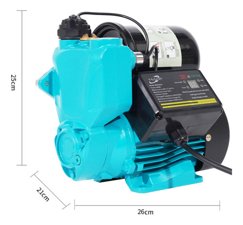 Bomba Presurizadora De Agua Para 2 Servicios Simultáneo Aumenta Presión - 34m 400w