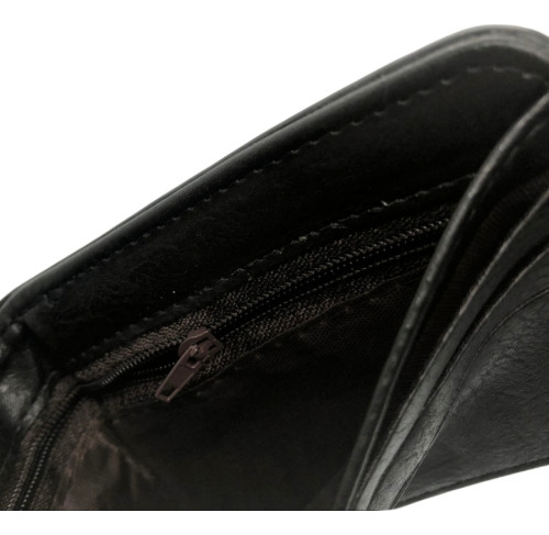 Billeteras De Hombre Futbol Con Broche Boca-river Negro Boca
