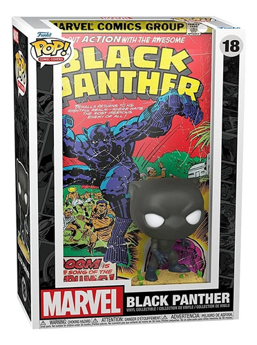 Funko Pop Comic Covers Marvel- Black Panther #18