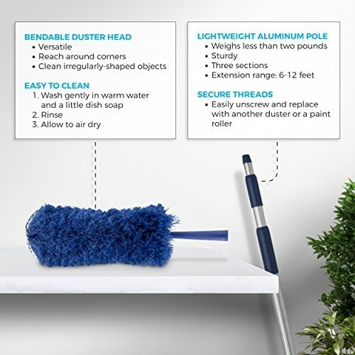 Varilla Extensible De Microfibra Para Plumero | Ventilador D