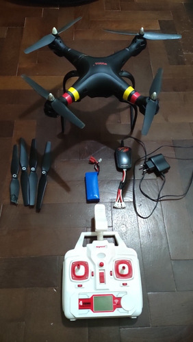 Drone Syma X8w Con Varios Accesorios