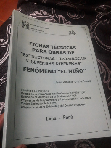 Libro Fichas Técnicas Para Obras De Estructuras Hidraulicas 