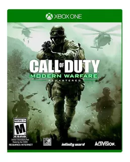 Jogo Call Of Duty Modern Warfare Remastered Lacrado Xone