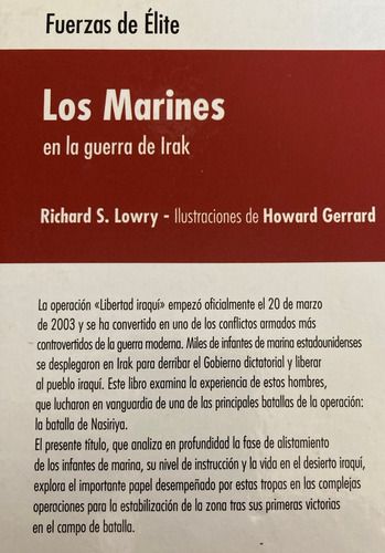 Libro: Fuerzas De Élite - Los Marines En La Guerra De Irak.