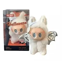 Comprar Peluches Labubu Los Monsters Tiernos Y Suaves Peluche Llavero Labubu Halloween Blanco