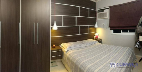 Cobertura Com 2 Dormitórios À Venda, 120 M² Por R$ 600.000,00 - Campo Grande - Rio De Janeiro/rj - Co0061