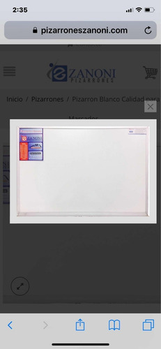 Imagen 3 de 3 de 4 Pizarrones Blancos 90x120 Pintarrones Remató Envío Gratis