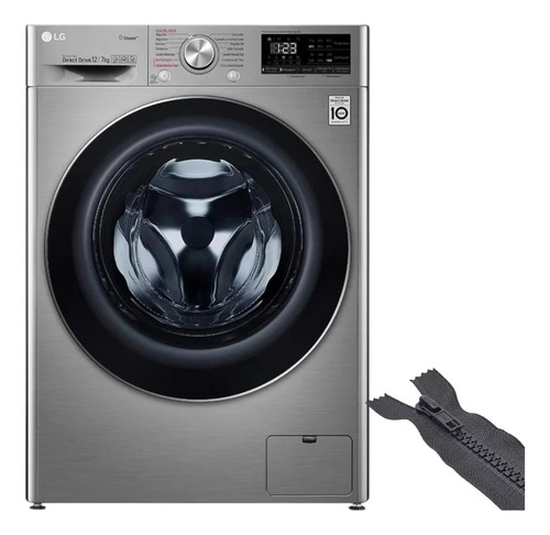 Funda De Lavadora LG 22kg Wm22w256gr Cierre Combo Frontal