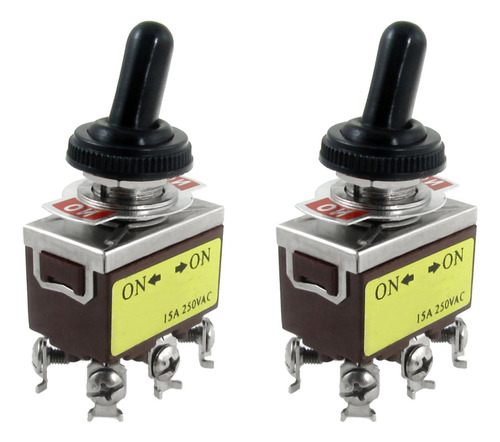 Interruptor Impermeable 2x Ac 250 V 15 A/2 Posiciones Dpdt T