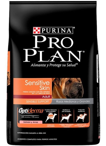 Pro Plan Sensitive Skin 15kg 