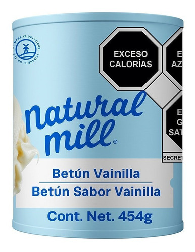 Betún Natural Mill Vainilla 454 Gr