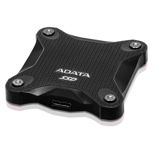 Imagen 3 de 6 de Disco Sólido Ssd Externo Adata Asd600q 1tb (960gb) Negro