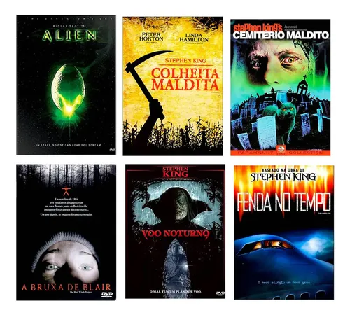 Filmes Antigos De Terror - Coleção 05 (27 Filmes) | Parcelamento sem juros