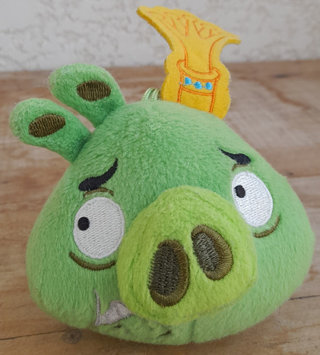 Brinquedo Mc Donalds Angry Birds Porco Rei (Usado)