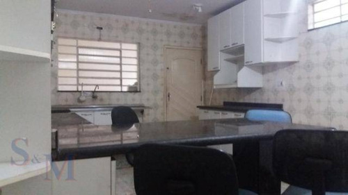 Imagem 4 de 13 de Sobrado Com 3 Dormitórios, Residencial Ou Comercial200 M² Por R$3.900,00 E R$ 795.000 - Vila Valparaíso - Santo André/sp - So0246