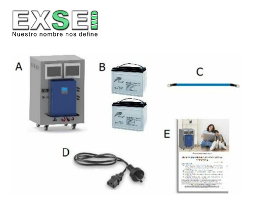 Imagen 3 de 10 de Energy Box Go! 3000 Solar, (ups) Con Baterías Integradas