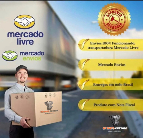Ponteira Road Glide 2018 A 2023 Preta Ou Cromada Torbal